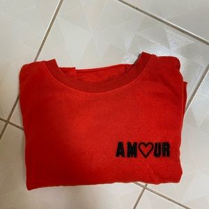 MEDIUM GARAGE CROPPED SWEATSHIRT